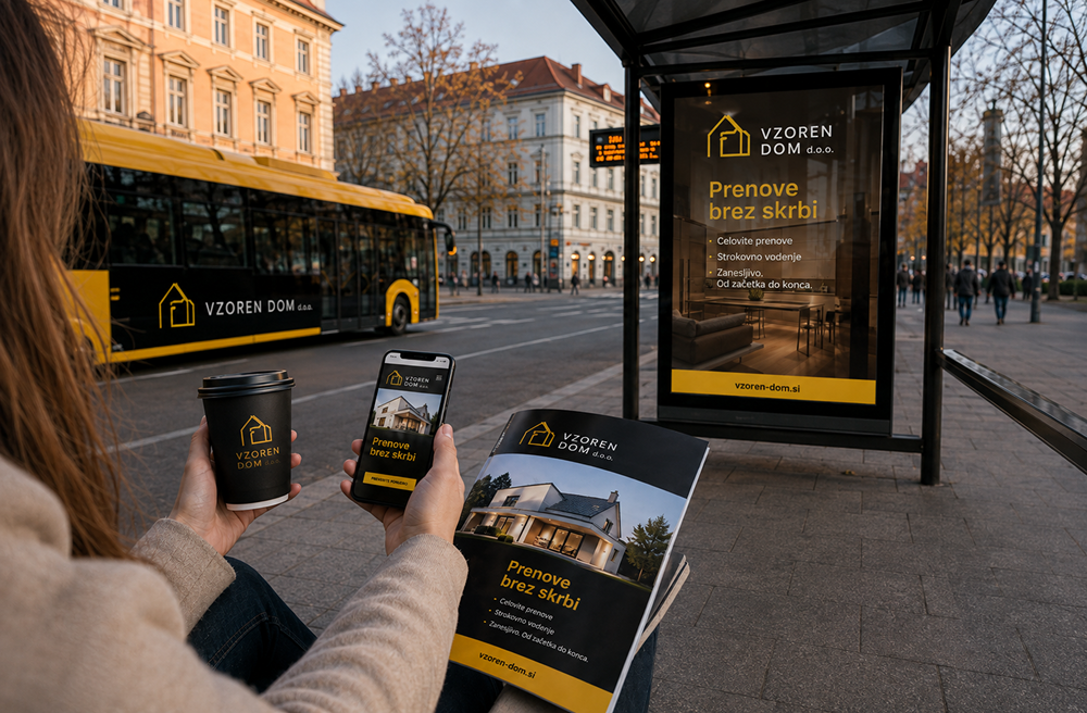 Celostna grafična podoba in oglaševalske kampanje v digitalnih ter tiskanih medijih za večjo prepoznavnost.